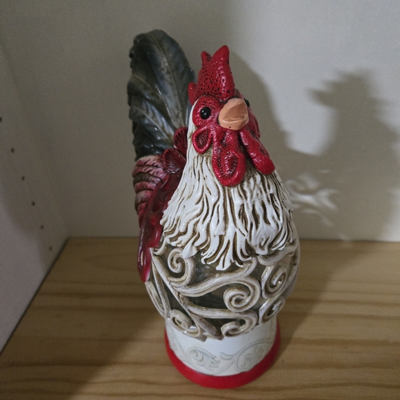 Other - Brand Neww Decorative Rooster Figurine Glitter Light